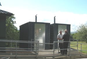 Bowling Park waterless eco toilets