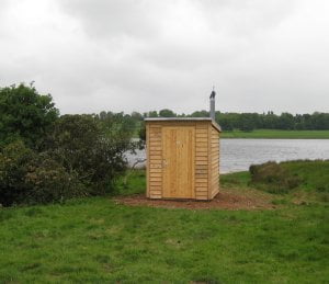 NatSol Composting toilet Blithfield Reservoir, Staffs