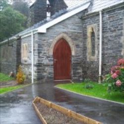 Waterless composting church toilet, Wales