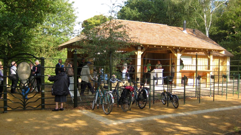 NatSol toilets in the Isabella Plantation, Richmond Park, London