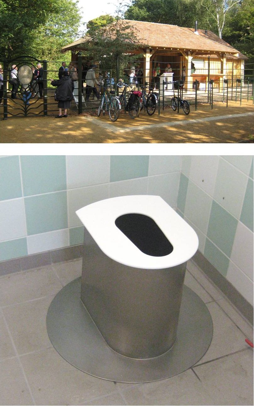Richmond park eco toilets
