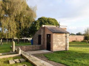Lean to toilet building for All Saints Church, Thirsk