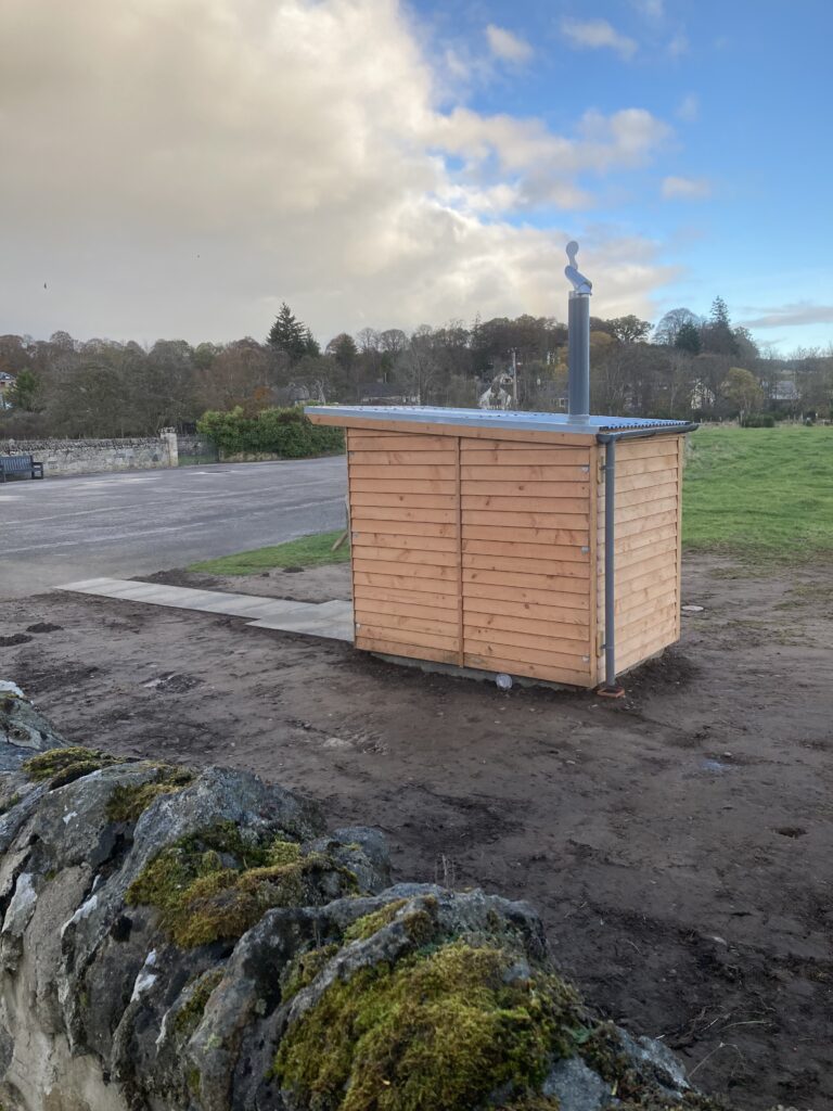 Toilet for Contin Church, Ross-shire