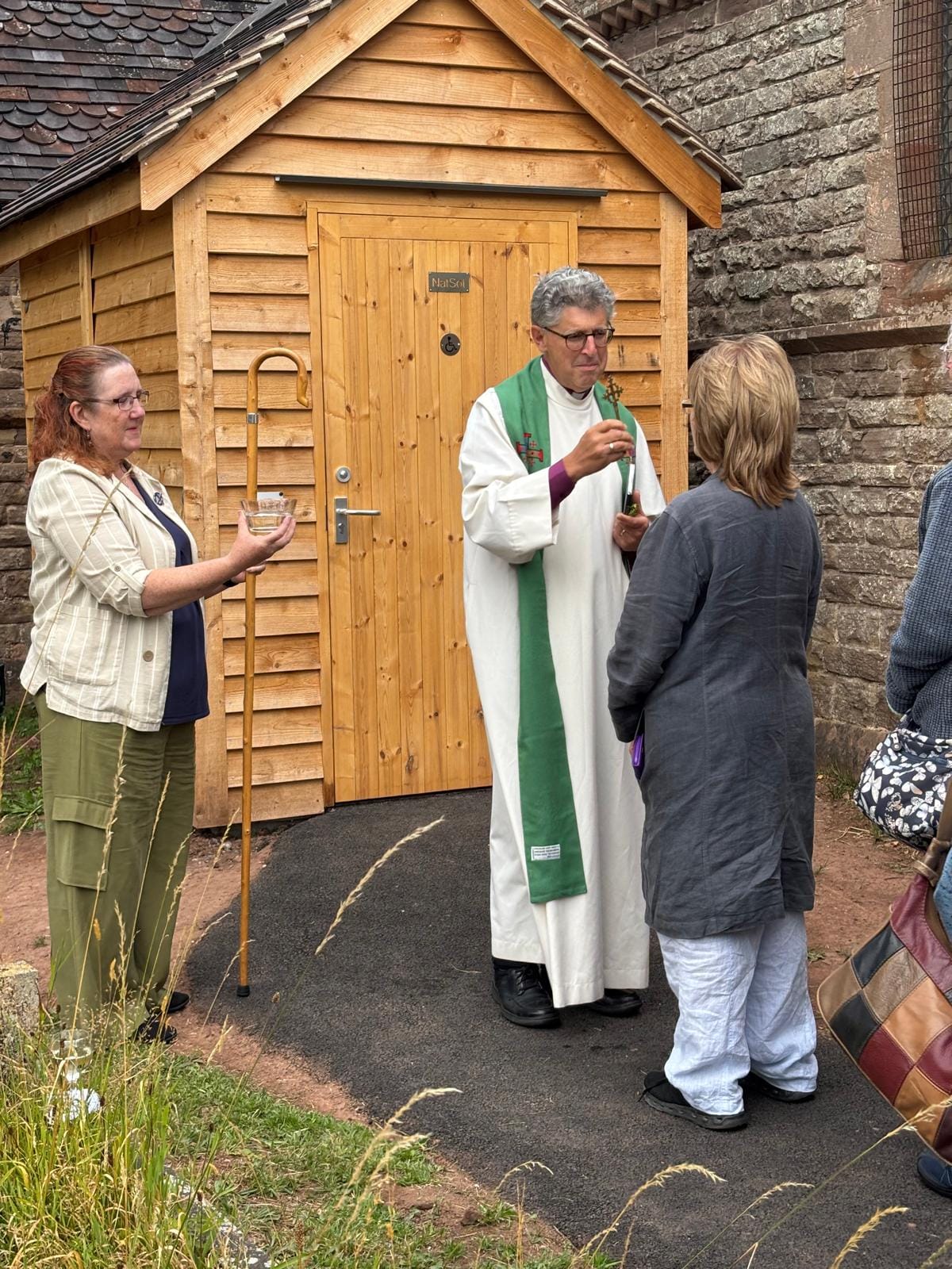 Composting toilet for Trimpley Church Composting toilet for Trimpley Church