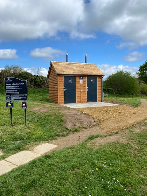 Public toilets at Easebourne Village Green Public toilets at Easebourne Village Green